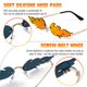 thumbnail image 5 of Nuobesty 1 par de gafas de sol de fuego de fuego gafas de sol de llamas novedas sin borde para mujeres damas (rojo), 5 of 8