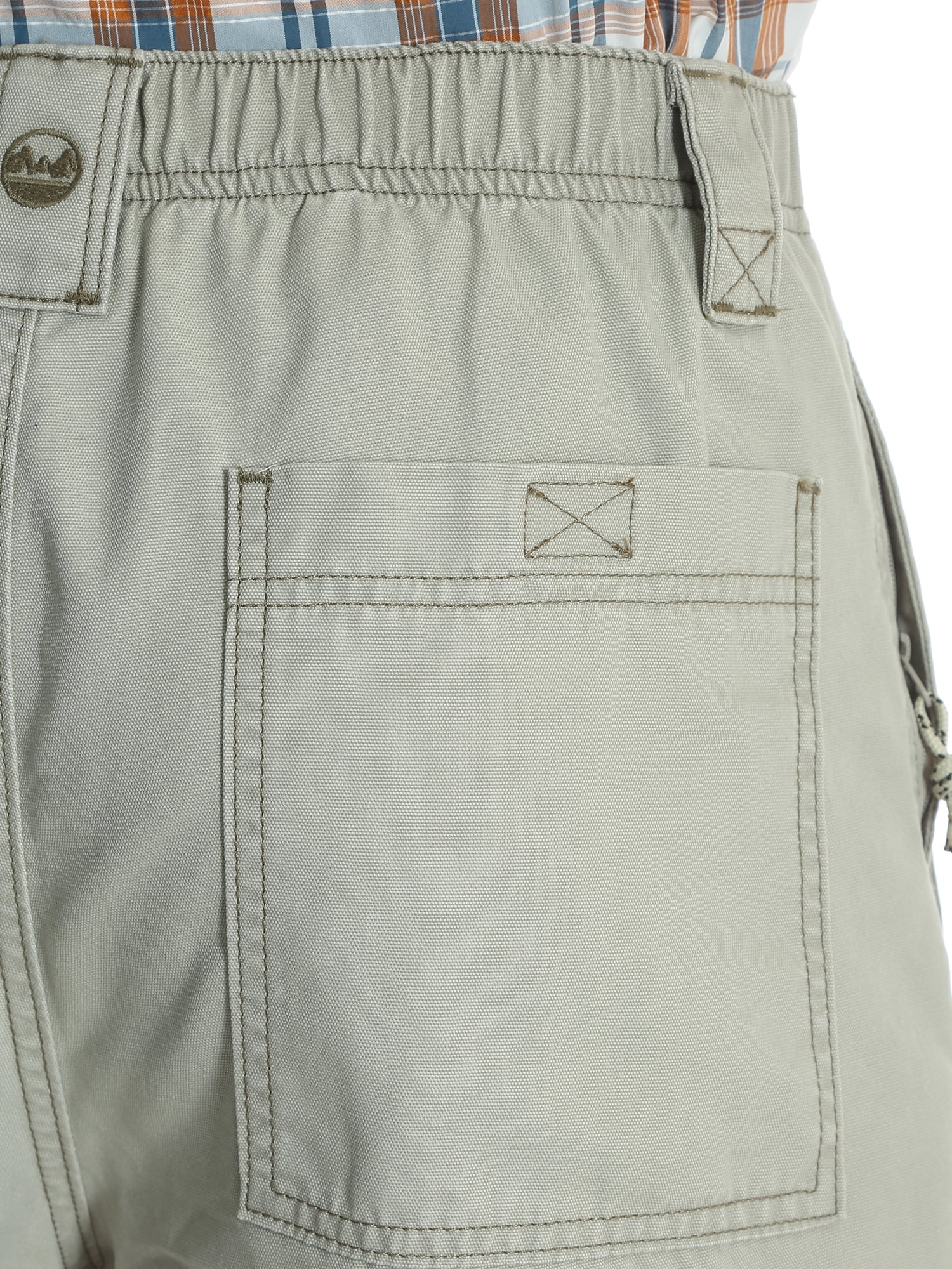 wrangler men's outdoor back elastic stretch hiker short