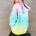 thumbnail image 3 of Mepaouo Kids Cute Hoodies Oversized Hooded Sweatshirt Boys Girls Casual Pullover with Pocket Blue 4-5Year, 3 of 6