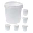 thumbnail image 4 of Raindrops 6Pcs Small Plastic Bucket For Car Cleaning And Water Storage 12.0X11.7X11.7In, 4 of 8