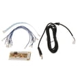 thumbnail image 1 of Codificador USB Zero Delay para PC Arcade / botones de joystick / cables de 2 pines / 5 pines / bricolaje Baoblaze Codificador USB de retardo cero, 1 of 7