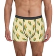 thumbnail image 1 of Fotbe Yellow Corn Calzoncillos Tipo Boxer con Bolsa de Soporte Total para Hombre, X-Temp Fresco, Transpirable y de Secado Rápido-X-Large, 1 of 5