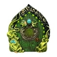 thumbnail image 1 of Escultura en miniatura,Césped de jardín de jardín de hadas en miniatura,Decoración de esculturas de arte del patio de hadas,Resin Fairy Door Garden Statue Patio,Accesorios de, 1 of 8