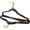 Dark Gray and Gold Glitter With Gold Hook, variant on Concepts 15-Pack Clear Pink Glitter Acrylic Hangers with Silver Metal Hooks | Heavy-Duty, Slim & Space-Saving | Non-Slip Closet Hangers for Dresses, Shirts, Blouses & Jackets