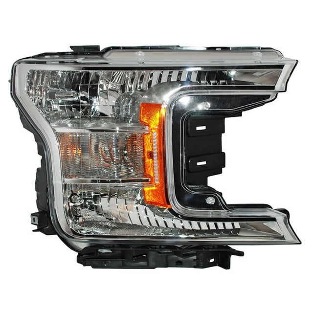 Faro Principal Pickup 2018 A 2019 Ford LADO PASAJERO Fondo crom TYC .