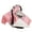 Pink, variant on ICOPUCA 2-Layer Baby Car Seat Canopy & Carrier Cover - Pink with White Dots, Soft Minky Fabric, Mesh Window