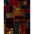 thumbnail image 1 of Ahgly Company Indoor Rectangle Abstract Bakers Brown Abstract Area Rugs, 4' x 6', 1 of 6