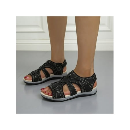 

Ymiytan Women s Shoes Beach Breathable Comfy Sandals Anti Slip Low Top Summer Sandals Size 5-10