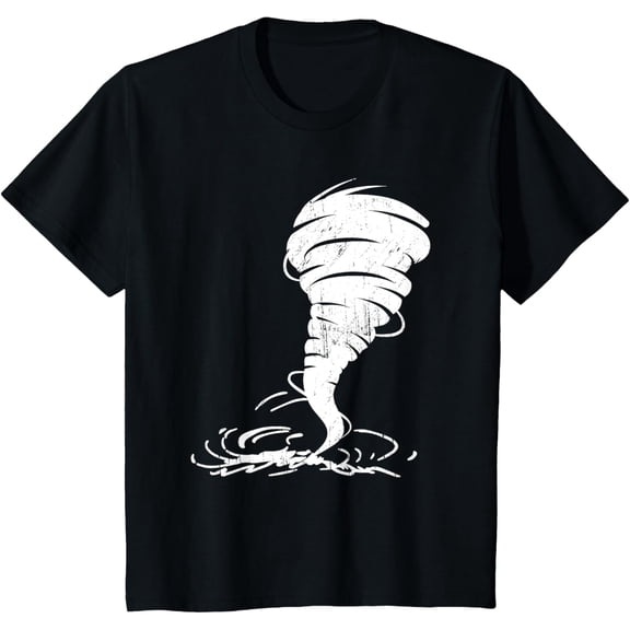 t-shirtWhile Storm Tornado Twister Hurricane Weather Scary Costume T-Shirt mens t shirt，black，women，funny，misfits，men，journey