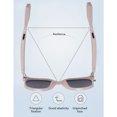 thumbnail image 4 of Smart Sunglasses, Skin Friendly Wireless Smart Glasses Listenable Songs Lightweight with Elastic Frame for Outdoor Driving, 4 of 7