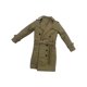 thumbnail image 4 of Gabardina cortavientos para mujer, escala 1/6, ropa en miniatura para figuras de acción de 12" Caqui, 4 of 9