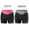 thumbnail image 2 of WOSAWE Women's Padded Cycling Shorts – Comfort Bike Briefs Underwear, Black, Summer Activewear 2 of 6