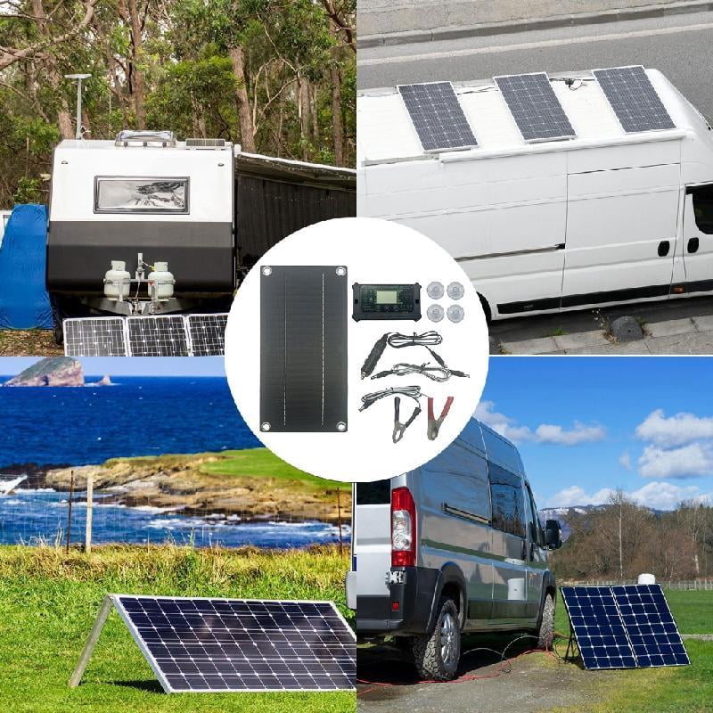 Zeiwohndc 600W 100A Solar Panel With Wire Solar Panel Polycrystalline Silicon Board