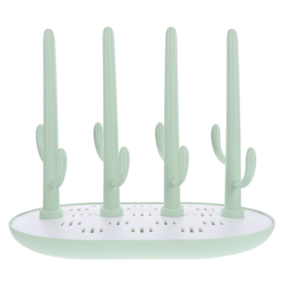 WEUVEB ABS Tree Shaped Bottle Rack in Green, and for Home Use, Perfect for Organizing Bottles and Saving Space