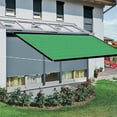 thumbnail image 2 of Green Sunshade Net with Long Rope Ventilated Sun-proof Outdoor Garden Balcony Backyard Swimming Pool Sunshade, 2 of 8