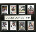 thumbnail image 1 of NFL Atlanta Falcons Julio Jones 8-Card Plaque, 12 x 15-Inch, 1 of 1