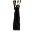 thumbnail image 4 of Pre-Owned CHANEL Matelassé Lambskin Chain Shoulder Bag Tote Black Women's, 4 of 18