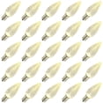 thumbnail image 2 of Vickerman XLEDC91T-25 Ampoule de Remplacement à Facettes LED Blanc Chaud Scintillant - 25 par Sac, 2 of 2
