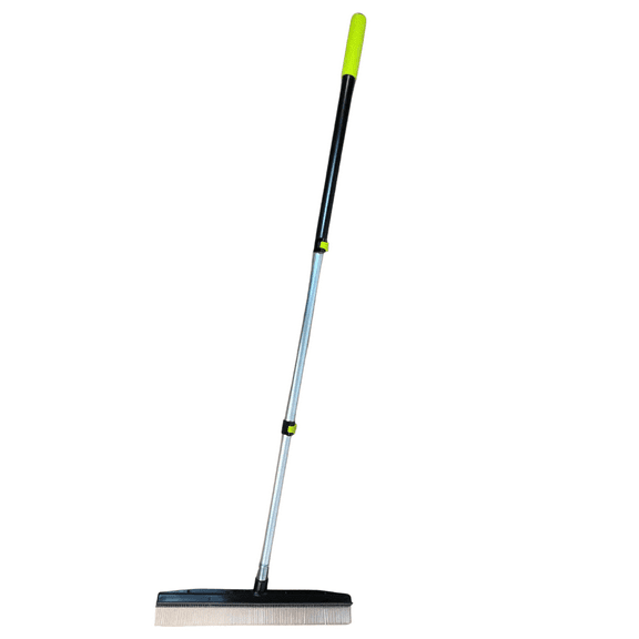 Room Groom Carpet Rake and Groomer with Telescoping 54" Adjustable Handle