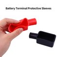 thumbnail image 6 of Waroomhouse Battery Terminal Covers 2Pcs Universal Replacement Car Battery Negative Positive Terminal Covers Car Accessories, 6 of 7