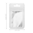 thumbnail image 4 of LOLIPPYY Clear Self-Sealing Storage Pouches Set with Numbered White Stickers and Keyrings for Beads Craft Supplies, 4 of 7