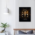 thumbnail image 3 of COMIO Headphone and Microphone Hangs On It Wall Art Painting The Picture Print On Canvas Music Pictures for Home Decor Decoration Gift, 3 of 4