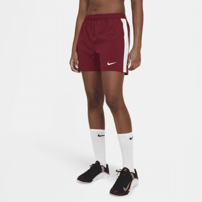 Nike Vapor Women's Flag Football Shorts Color: Team Cardinal/Team White/Team White Size: L
