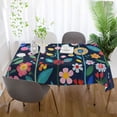 thumbnail image 5 of Yayeee Tablecloths for Rectangular Tables 54 x 54 inch Party Table Cover, Bloom Flowers, 5 of 6