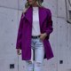thumbnail image 1 of Moda Mujer Camiseta de manga larga Otoño Frente abierto Prendas de abrigo sueltas Blusa sólida Abrigo Tops Fridja  po1912, 1 of 1