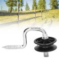 thumbnail image 3 of Electric Fence Insulator, Screw in Insulator 10 Pack High Strength  for Fixing on Wooden Stakes, 3 of 8