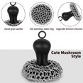 thumbnail image 2 of Limpiador de hierro fundido Scrubber Herda Upgraded Chainmail, 2 of 6