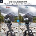 thumbnail image 5 of INNOREL Tripod Leveling Base, LB60 Leveling Base Half Ball with Offset Bubble Level and Bubble Level Bag for Canon, Nikon and Other DSLR Cameras with 1/4" Thread, Tripods and Monopods with 3/8" Thread, 5 of 5