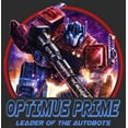 thumbnail image 2 of Women's Transformers Optimus Prime Autobots Leader  Graphic Tee Black Small, 2 of 4
