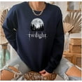 thumbnail image 2 of Twilight Crewneck Sweatshirt - Vintage Moon Forks Sweater, Movie Lovers Sweatshirt, 2 of 6