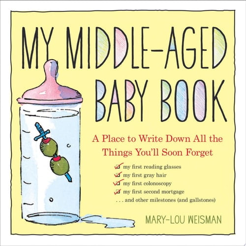 Pre-Owned My Middle-Aged Baby Book: A Place to Write Down All the Things You'll Soon Forget (Hardcover) 0761177477 9780761177470