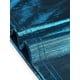 thumbnail image 5 of Blusas de fiesta metálicas holográficas de manga corta para mujeres de tallas grandes Agnes Orinda 4X azul, 5 of 6