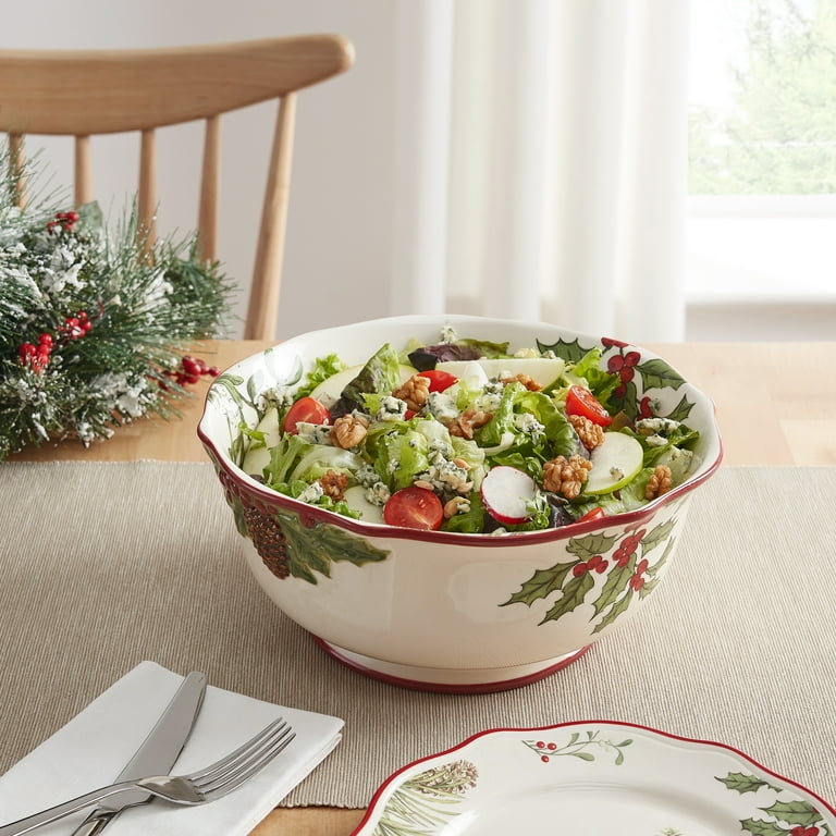 Walmart christmas dishes clearance better homes and gardens
