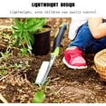 thumbnail image 3 of Garden Trowel & Hand Wide Shovel Pointed with Soft Rubberized Non-Slip Ergonomic Handle for Planting, Transplanting, Weeding, Moving and Smoothing Soil - Gardening Gift (Style 1), 3 of 4