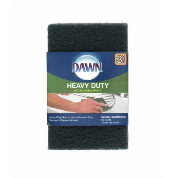 2X - Dawn Heavy Duty Scouring Pads - Green