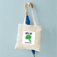 thumbnail image 4 of CafePress - Broccolli Vegetrian Vegan Tote Bag - Unisex Canvas Tote Bag, Beige, 1-Piece, 4 of 6