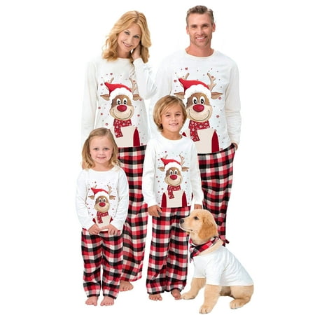 

Family Christmas Pjs Matching Sets Soft Couple Christams Pajamas Matching Set Sleepwear Xmas Homewear Christmas Outfits