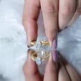 thumbnail image 5 of Rosec Jewels Lab Grown Diamond Marquise Engagement Ring 1 Ct - 5X10 mm - Celtic Knot Ring - EF-VS Grade, 14K Yellow Gold, US 11.00, 5 of 9
