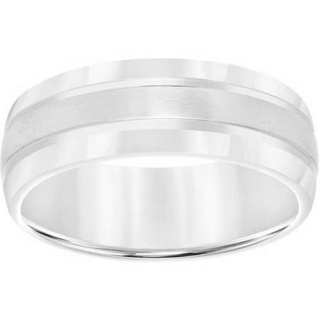 Men's Comfort Fit Titanium Wedding Band, 8mm