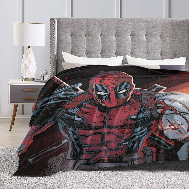 Deadpool blanket walmart sale