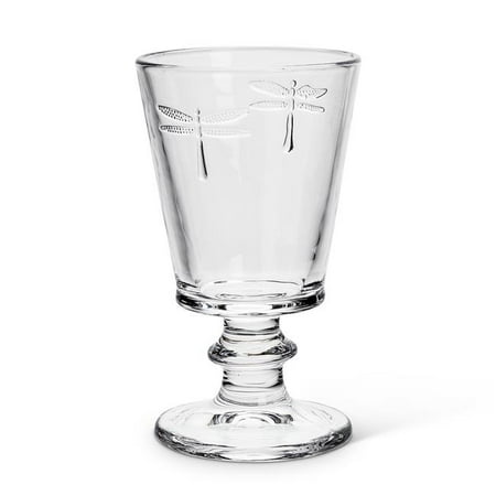 

Abbott Collection AB-1227-DRAGON-GOB 6 in. Glass Dragonfly Goblet Clear