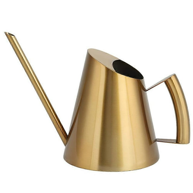 400ml Stainless Steel Watering Can with Long Spout for Flowers and Garden Plants