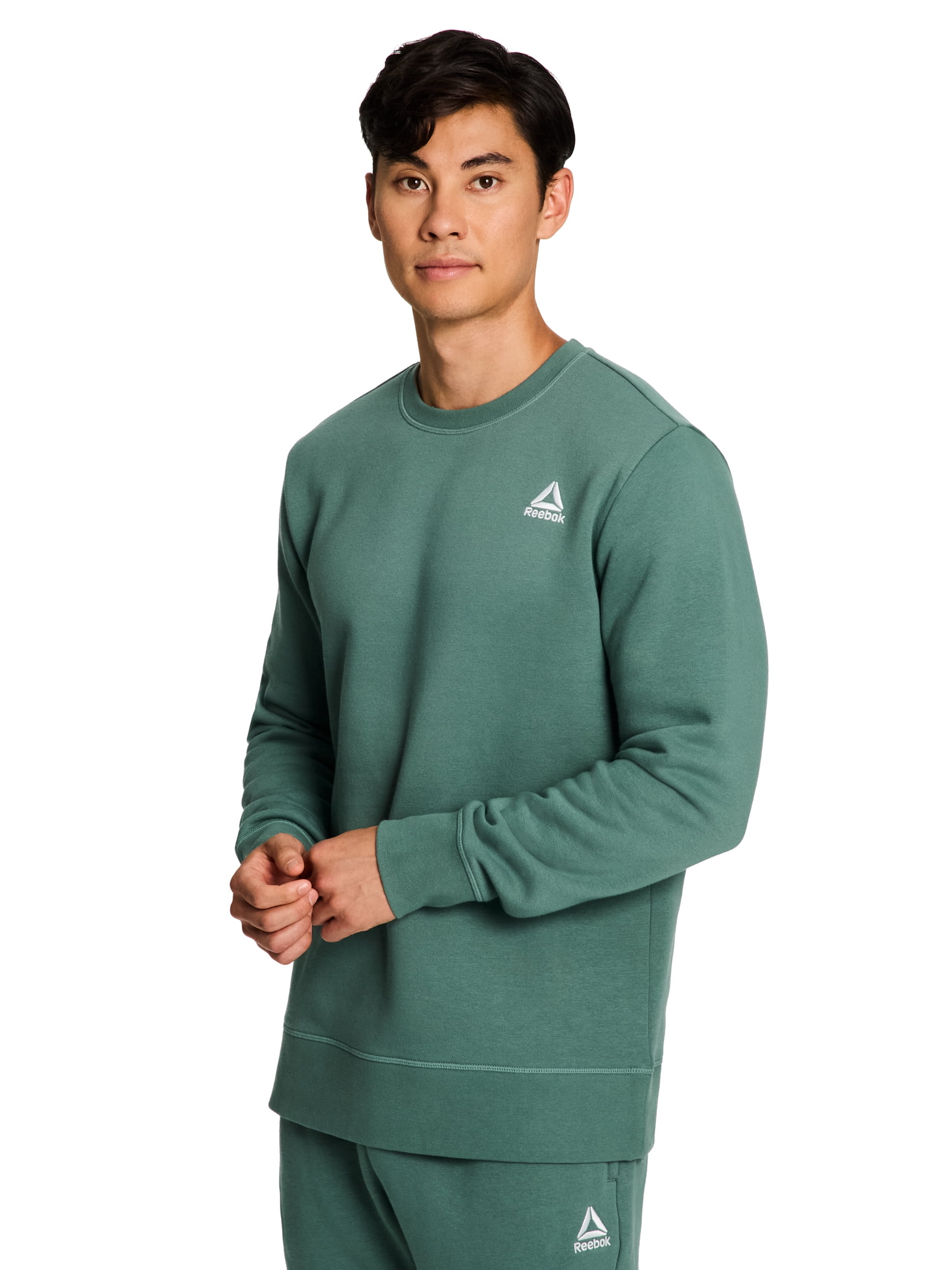 Reebok Men's and Big Men's Game Day Fleece Crewneck Sweatshirt, Sizes XS-5XL