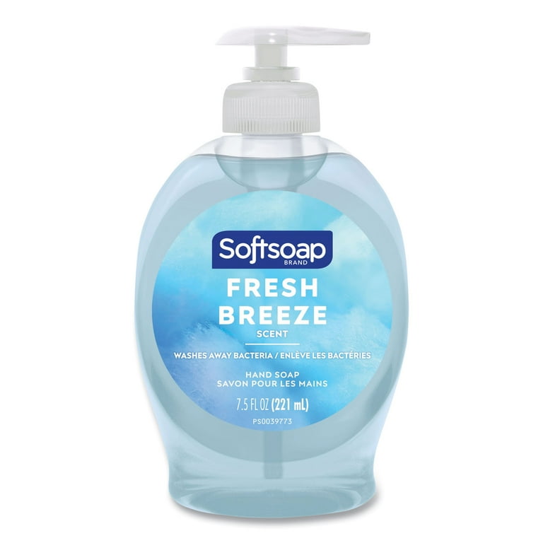 Softsoap Liquid Hand Soap Pumps, Fresh Breeze, 7.5 oz Pump Bottle 6/Carton Softsoap Liquid Hand Soap Pumps, Fresh Breeze, 7.5 oz Pump Bottle 6/Carton