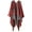 Red, variant on PIKADINGNIS Women Shawl Wraps Poncho Fleece Sweater Coat Cape Travel Warm Shawel Office Blanket Scarf
