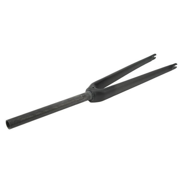 Mountain Bike Fork, 1-1/8" 3K 700C Full Carbon Fiber Mountain Bike Fork, Threadless Tapered Tube Rigid Brake Road Bike Fork, Bike Accessories for Road Bike